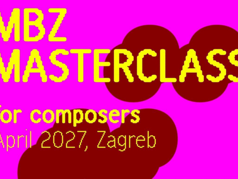 Masterclass za skladatelje